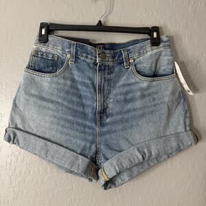 BDG Mom High Rise Shorts, Denim, 31